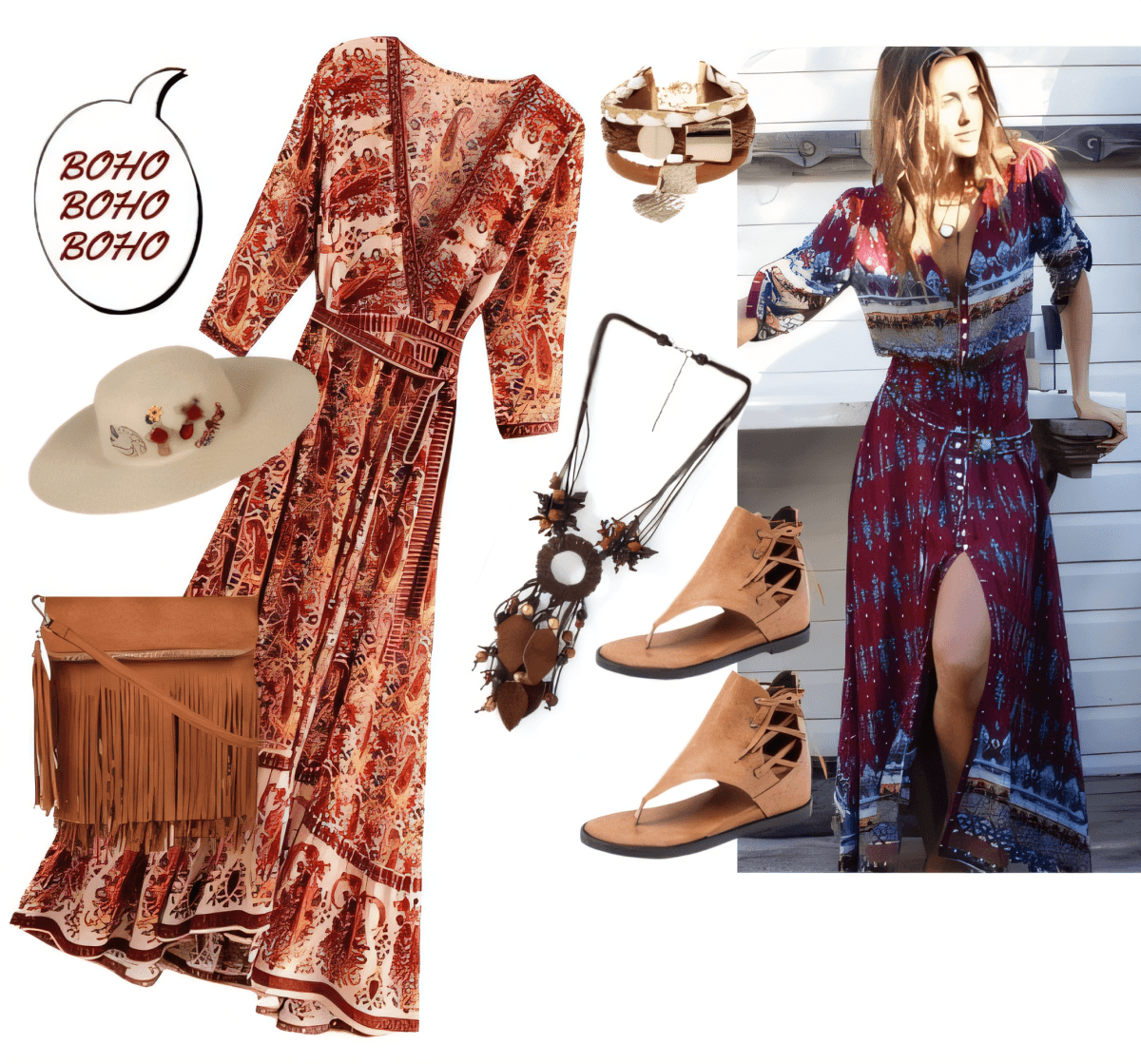 Desert Dreaming: The Ultimate Bohemian Maxi Magic Desert Dreaming: The Ultimate Bohemian Maxi Magic by SHIVANGI SHANDILYA